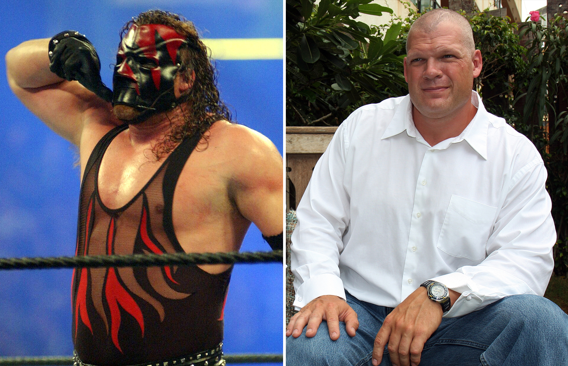 From Kane Shawn Michaels: wrestlers