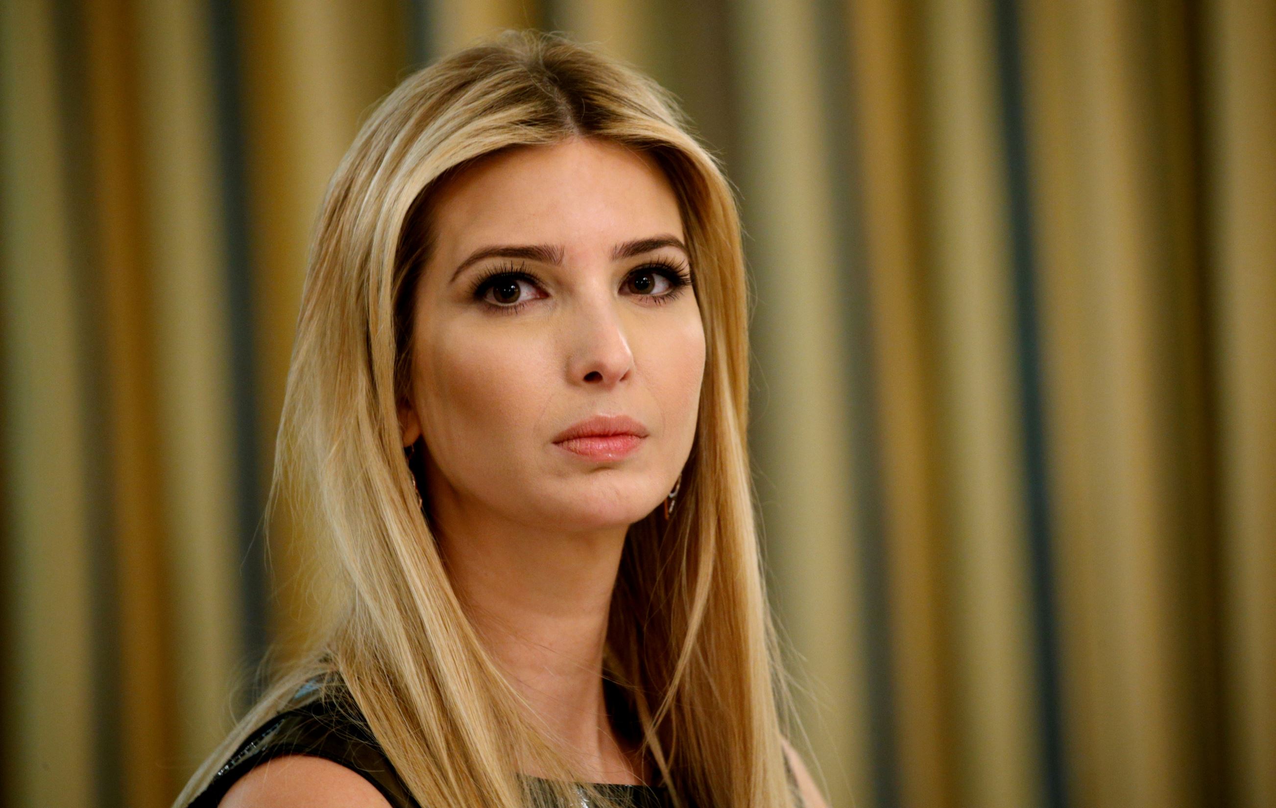 Ivanka slammed miniskirt official event