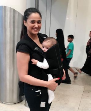 This Shweta Tiwari with baby