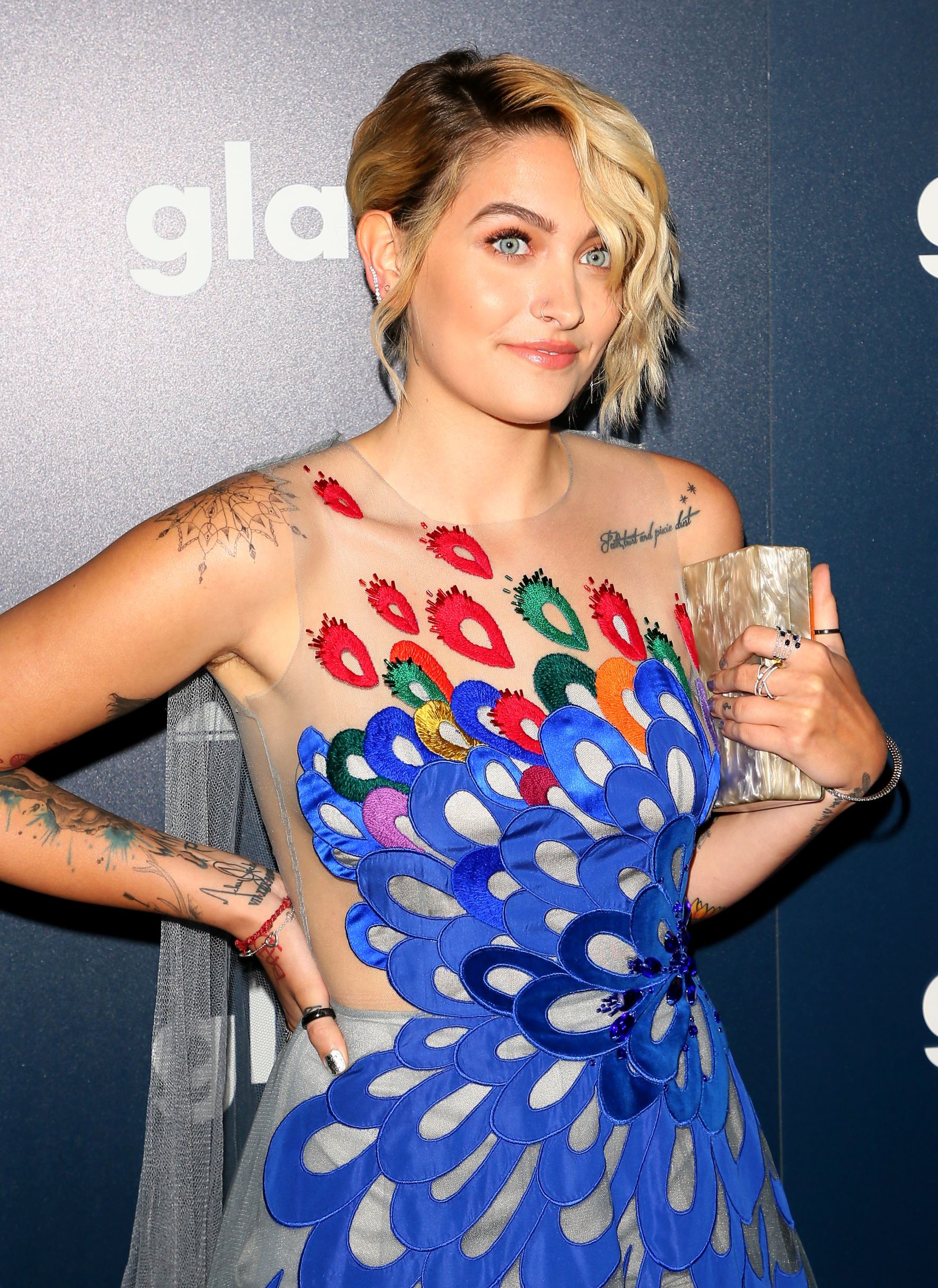 Paris Macaulay show matching tattoos