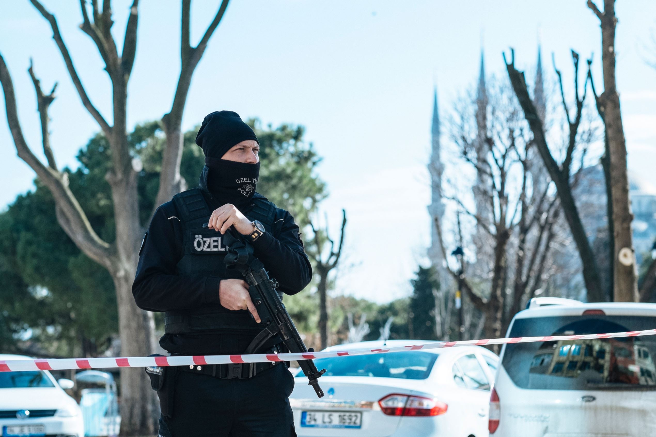 Polizist in Istanbul