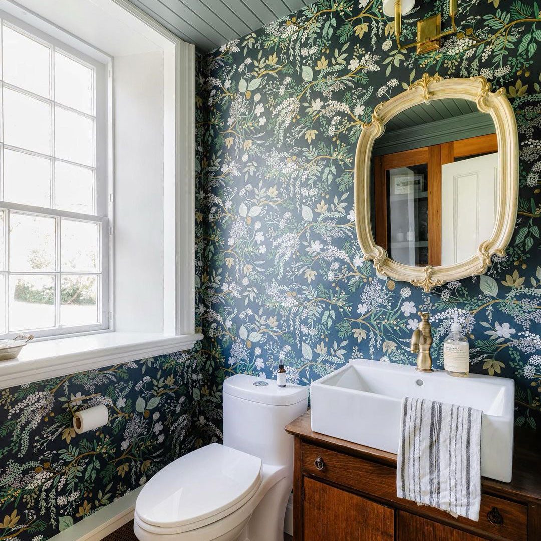 9 Bathroom Wallpaper Ideas to Revamp a Powder Room