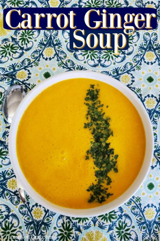 Easy Carrot Ginger Soup Recipe