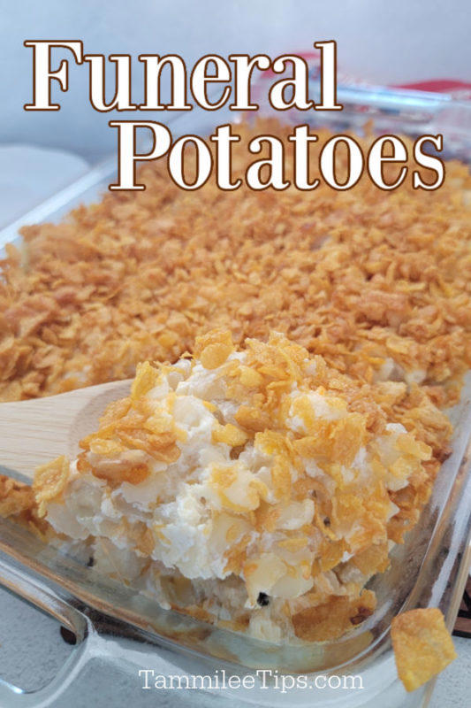 Easy Funeral Potatoes recipe is make-ahead-friendly!
