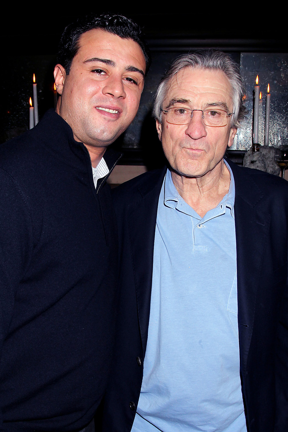 <p>Raphael De Niro smiles alongside his dad Robert De Niro at a New York event in January 2013. Raphael dabbled in acting when he was younger, but made the switch to real estate as he got older.</p>