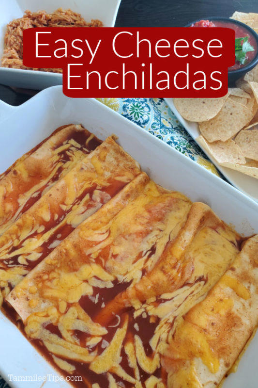 Easy Cheese Enchiladas Recipe