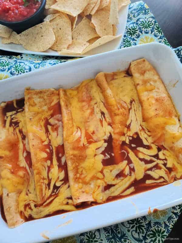 Easy Cheese Enchiladas Recipe