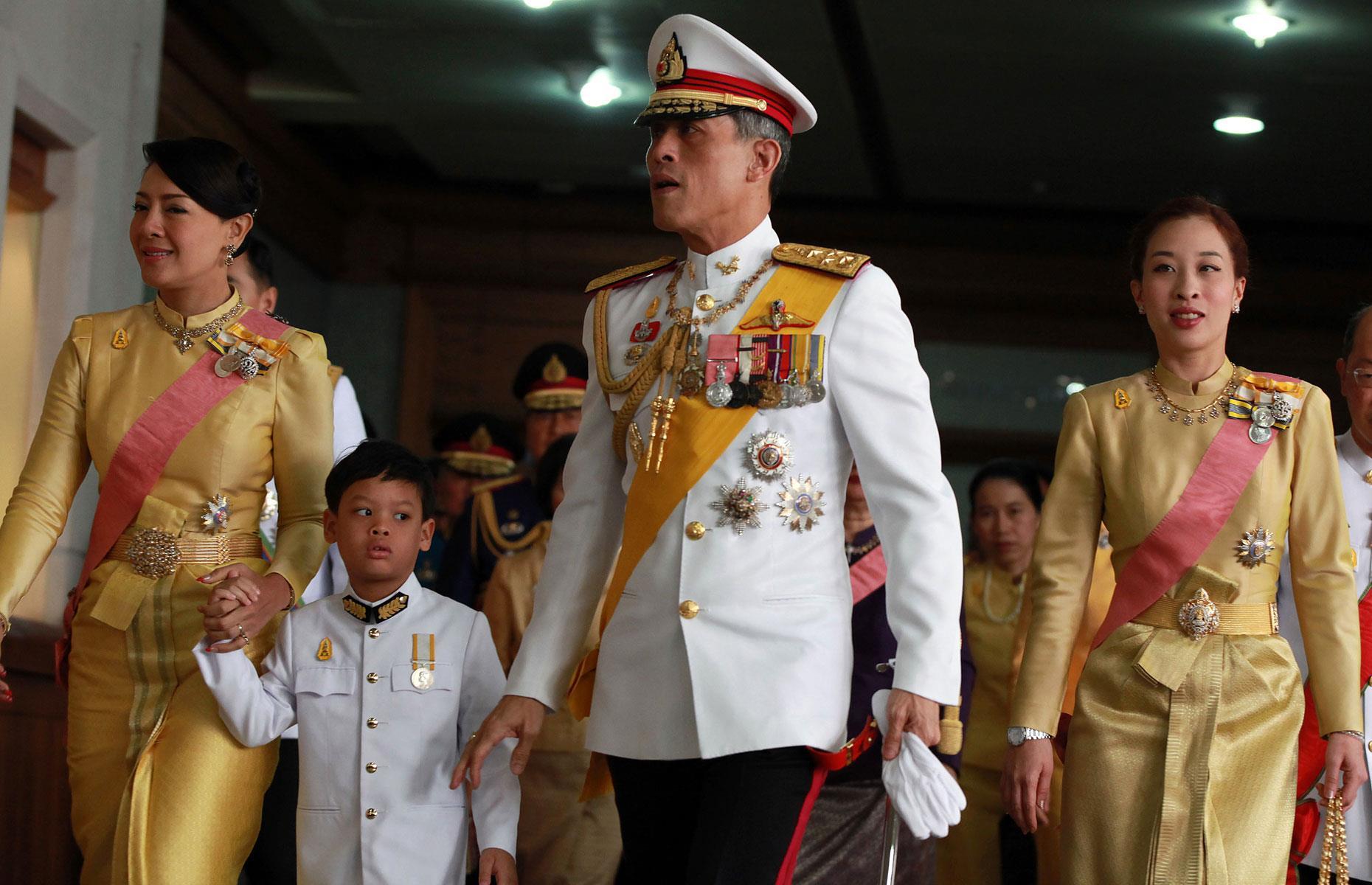 <p>The Chakri dynasty has been Thailand's ruling royal house for more than two centuries and continues to be treated with the utmost reverence in the country.</p>  <p>The current King, Maha Vajiralongkorn, heads the family, which comprises 26 individuals.</p>  <p>Together, the dynasty is thought to control around $60 billion in assets through the Crown Property Bureau, including extensive tracts of valuable real estate in central Bangkok, and owns a multitude of shares in luxury hotel group Kempinski.</p>