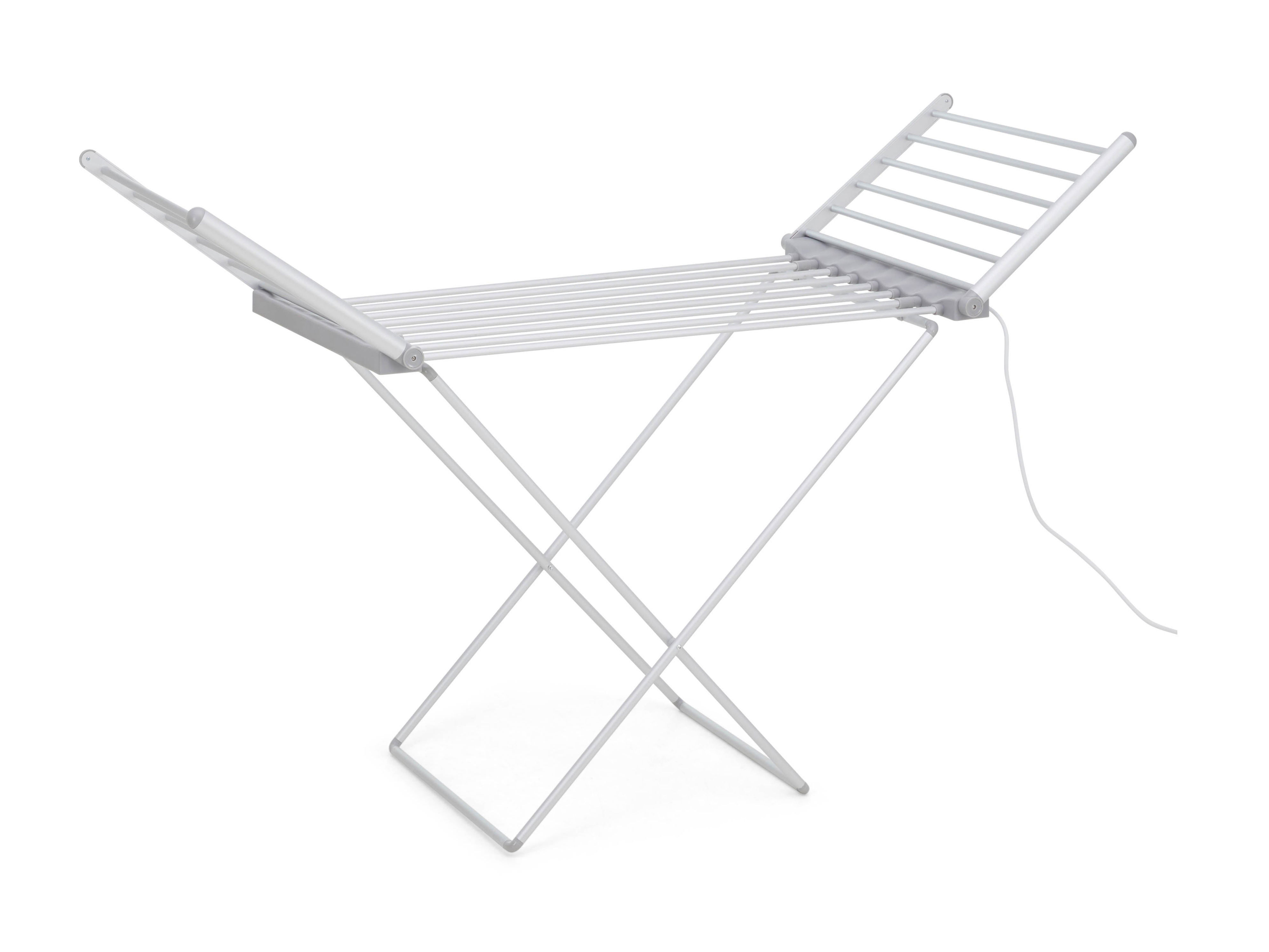 Dunelm’s heated clothes airer with wings is back in stock and it’s