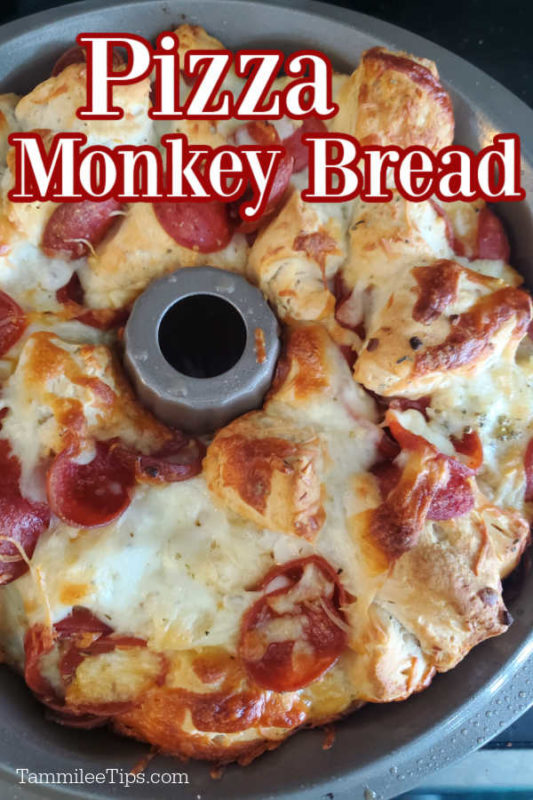 Pepperoni Pizza Monkey Bread Recipe