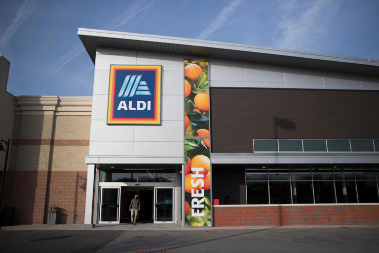 Aldi's location in the Christiana Town Center opened in 2021.