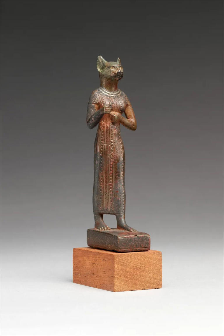 古埃及女神巴斯特雕塑