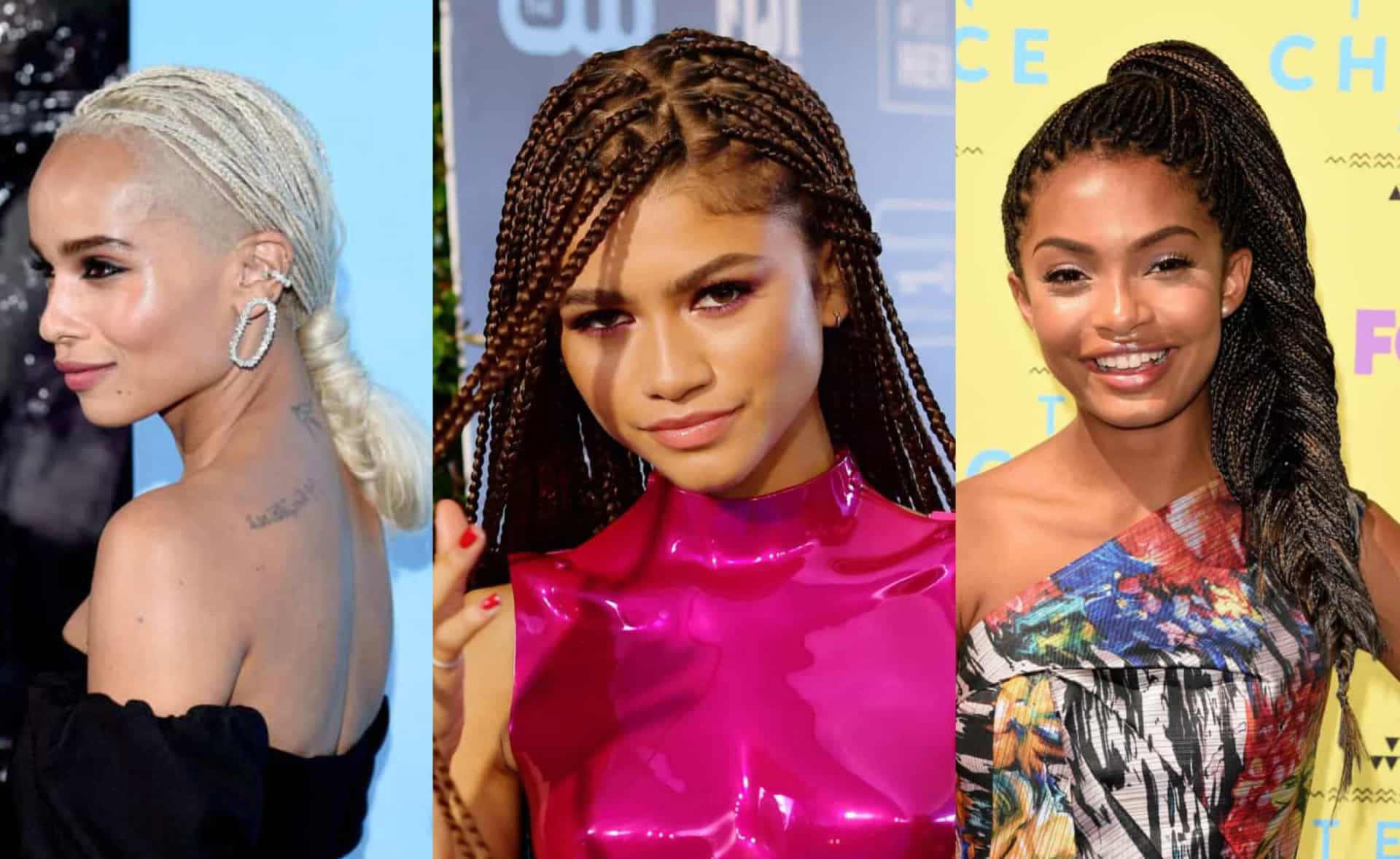 10 Celebrities Who Rocked Blue Box Braids - wide 4