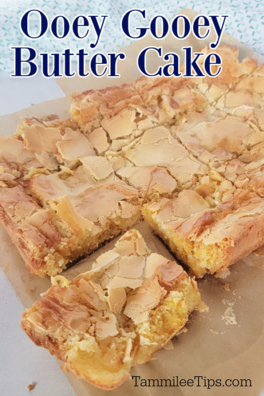 Ooey Gooey Butter Cake