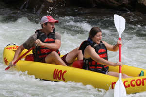 Rafting the Nantahala River