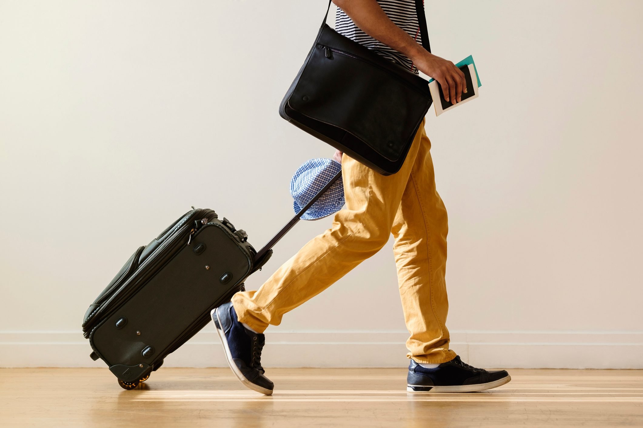 <p>Figuring out what to wear on a plane can be as challenging as deciding what to pack. In fact, what you're wearing is one of the first <a href="https://www.rd.com/article/what-a-flight-attendant-notices-about-you/" rel="noopener noreferrer">things flight attendants notice about you</a> as you're boarding. So how can you be comfortable both on the plane and when you arrive at your destination, all without sacrificing style? We went right to the source—a flight attendant—to find out the best <a href="https://www.rd.com/list/airplane-travel-mistakes/" rel="noopener noreferrer">rules to follow when you fly</a>, including <a href="https://www.rd.com/list/things-flight-attendants-wouldnt-do/" rel="noopener noreferrer">things flight attendants wouldn't do on an airplane</a> (like wearing stilettos).</p> <p>"Remember, you are sitting in a piece of machinery with confined spaces, sharp objects and strangers," says Amy Caris, a flight attendant and the Director of In-Flight at JSX, a "hop on" jet service. "Don't wear your best outfit, but wear something that is comfortable and can slightly stretch. Comfort can be stylish!" Read on for more <a href="https://www.rd.com/list/13-things-your-flight-attendant-wont-tell-you/" rel="noopener noreferrer">flight attendant secrets</a> about dressing.</p>