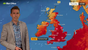 Weather: Met Office gives amber warning for 'extended' heatwave
