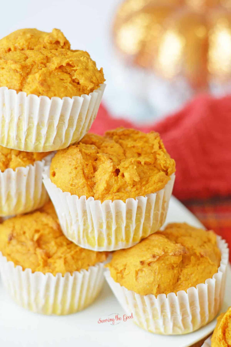 Pumpkin Muffins with Cake Mix Recipe