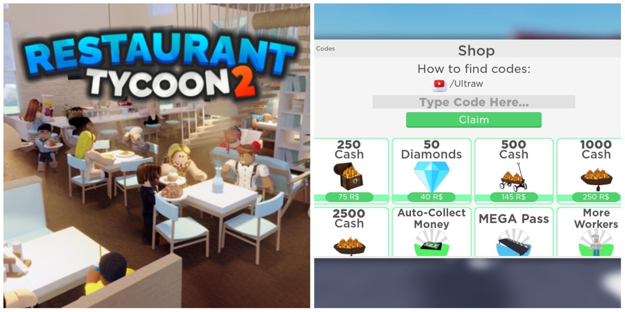 Restaurant Tycoon 2 Codes January 2024 Roblox   AA113myt.img