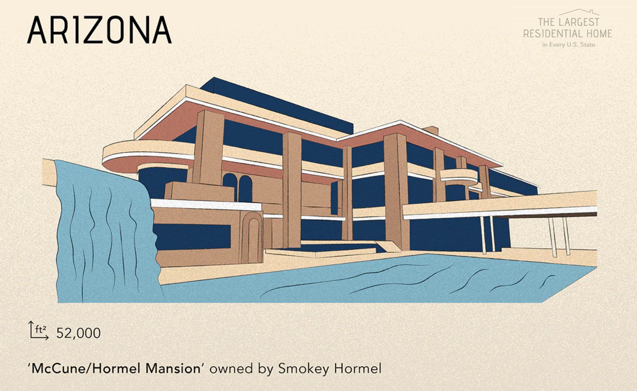 The Biggest Mansion in Every State