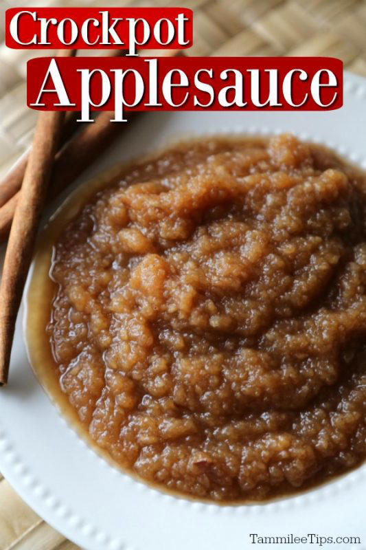 Crockpot Applesauce Recipe