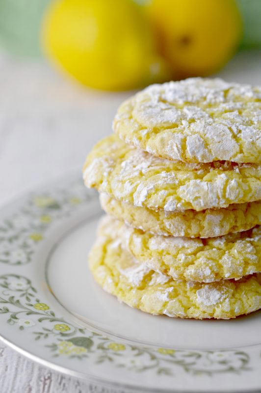 Lemon Cake Mix Cookies Recipe!