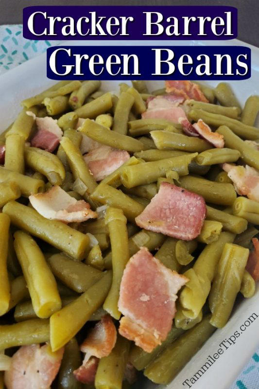 Cracker Barrel Green Beans Recipe