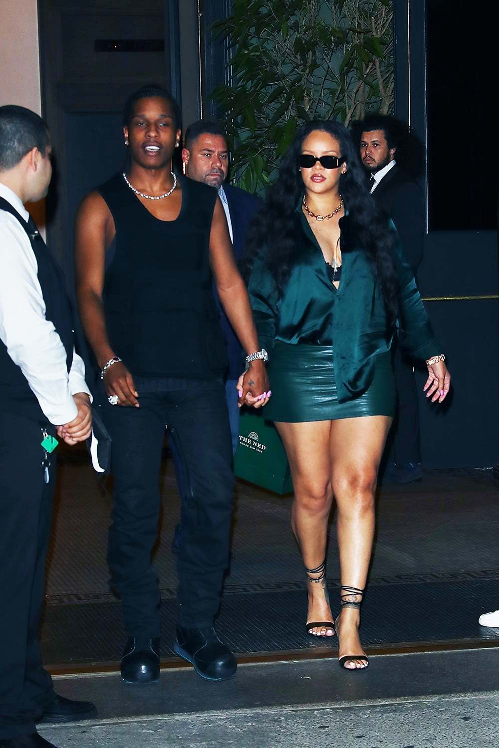 Rihanna & ASAP Rocky Bring Clashing Colors & Adidas Clogs to Life –  Footwear News