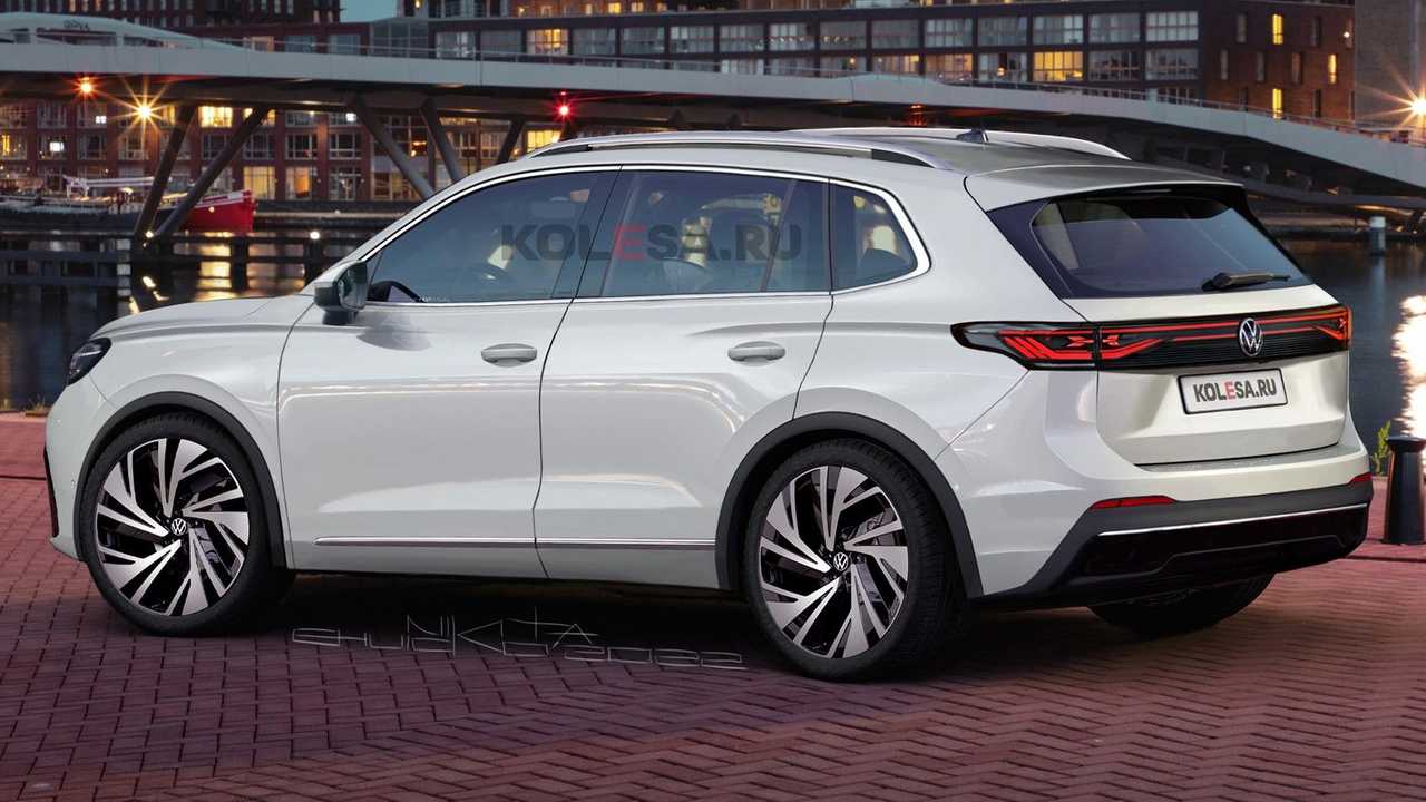 2024 VW Tiguan Rendering Takes After Latest Spy Shots