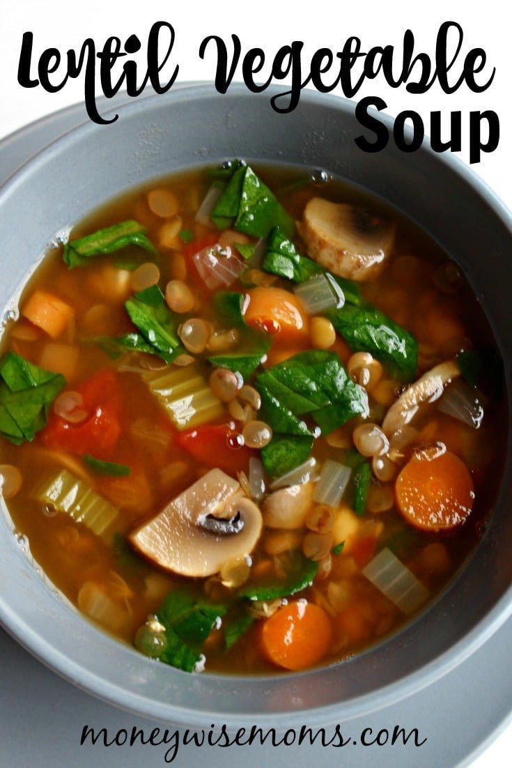 Easy Lentil Vegetable Soup
