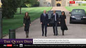 Prince William, Kate, Harry and Meghan read tributes