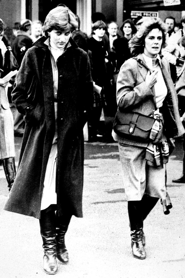 La princesa Diana junto a Camilla Parker Bowles.