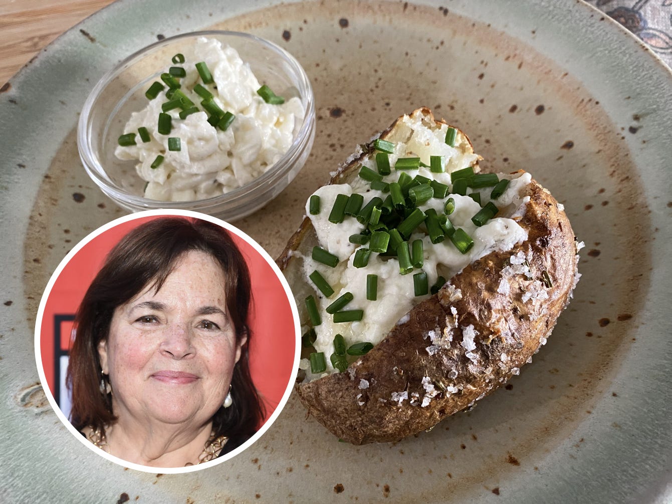 I tried Ina Garten's recipe for baked potatoes, and I'll never use ...