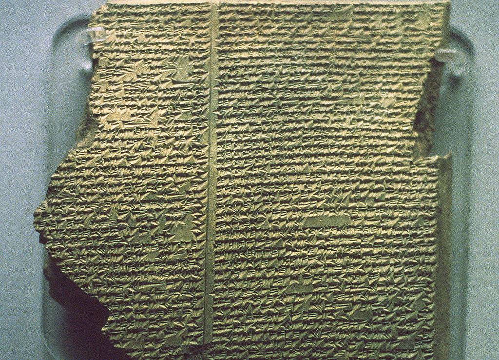 <p>One of the oldest legends of an ancient flood comes from the Babylonian <i>Epic of Gilgamesh. </i>This is a 4,000-year-old poem inscribed on stone tablets, following the king Gilgamesh and his search for eternal life. </p> <p>During his life, he encountered men, monsters, and gods, most importantly, Utnapishtim, an old man who claimed to have found the secret to eternal life with his wife. Wishing to learn the same secret, Gilgamesh listened to the tale of Utnapishtim's life. </p>