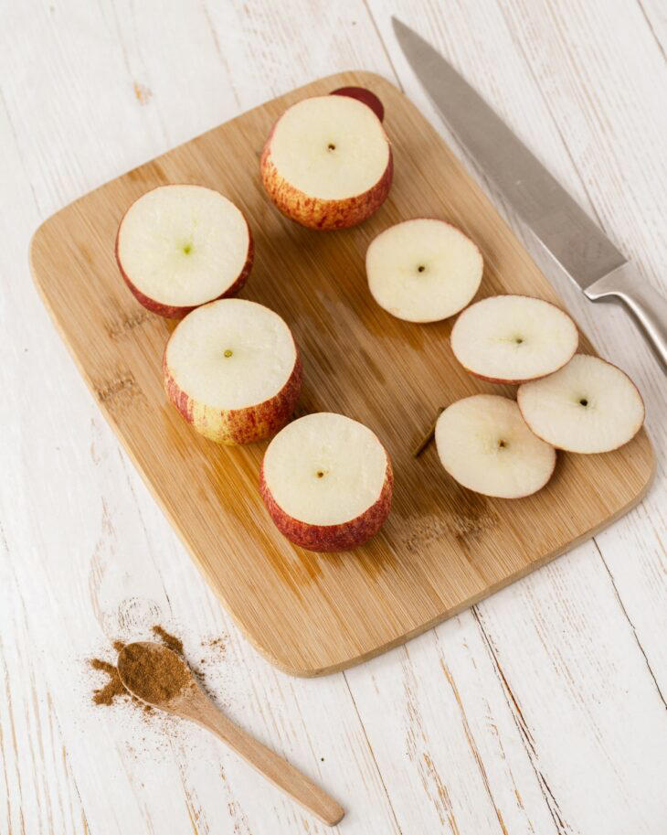 Air Fryer Baked Apples With Pecan Filling