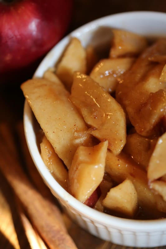 Crock Pot Fried Apples Recipe