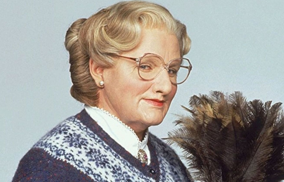 <p>Mrs. Doubtfire is Robin Williams with no barriers whatsoever, the film about a cartoon voice actor who is fired from his job and subsequently divorces from his wife, creates the persona of Mrs. Doubtfire to spend more time with his children. Funny, out of control, and heartwarming, the film is really about the lengths a dad will go through to be with his kids.</p>