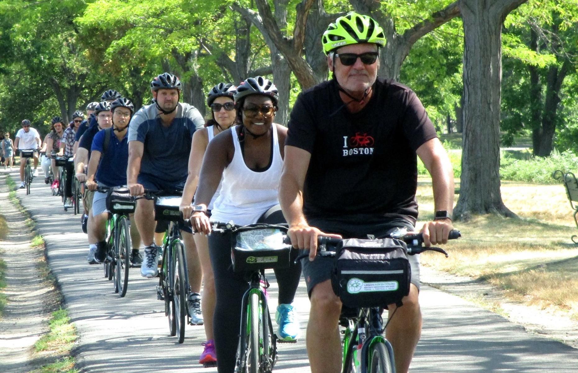 <p>The historic city of Boston can be explored on foot, of course – but a little pedal power will allow you to see many of its most important sights in a shorter amount of time. <a href="https://www.urbanadventours.com/bike-tours/city-view/">Urban AdvenTours’ flagship e-bike tour</a>, which takes around two and a half to three hours, takes you through Fenway Park, Boston University Campus, Boston Common and past plenty of attractive brownstones.</p>