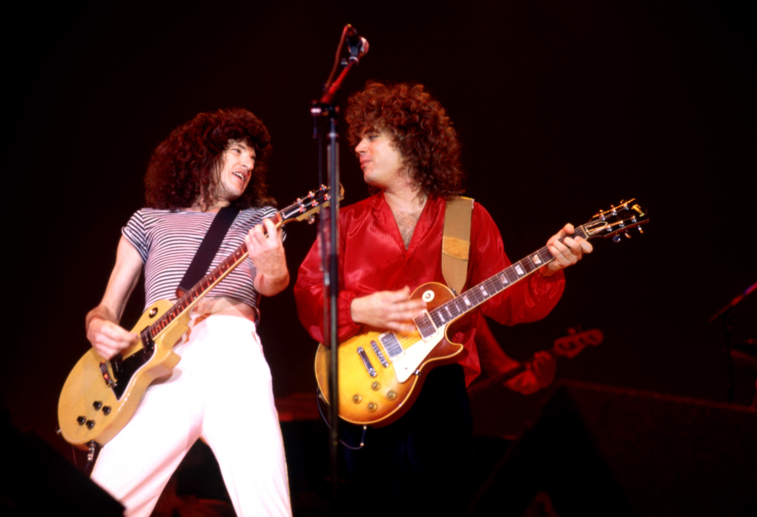 <p>The addition of two members opened the door for success within REO lore. When guitarist/songwriter Gary Richrath joined in late 1970, he helped take the band from a popular local Midwest attraction to a national story. The Richrath-penned <a href="https://www.youtube.com/watch?v=BurWYoB1XsQ">"Ridin' the Storm Out"</a> is one of the great classic rock tracks. </p><p>Meanwhile, Kevin Cronin joined the group in 1972, left, and returned in 1975. The Cronin-Richrath songwriting duo brought the band much more commercial success with <a href="https://www.youtube.com/watch?v=jeHkaSH0Xw8"><em>You Can Tune a Piano, but You Can't Tuna Fish</em> (1978)</a> and turned them into mainstream, pop-rock giants via <a href="https://www.youtube.com/watch?v=wJzNZ1c5C9c"><em>Hi Infidelity </em>(1980</a>). Following the latter, Cronin steered the band in a <a href="https://www.youtube.com/watch?v=zpOULjyy-n8">more soft rock direction</a>, leading to Richrath's departure in the late 1980s. </p>