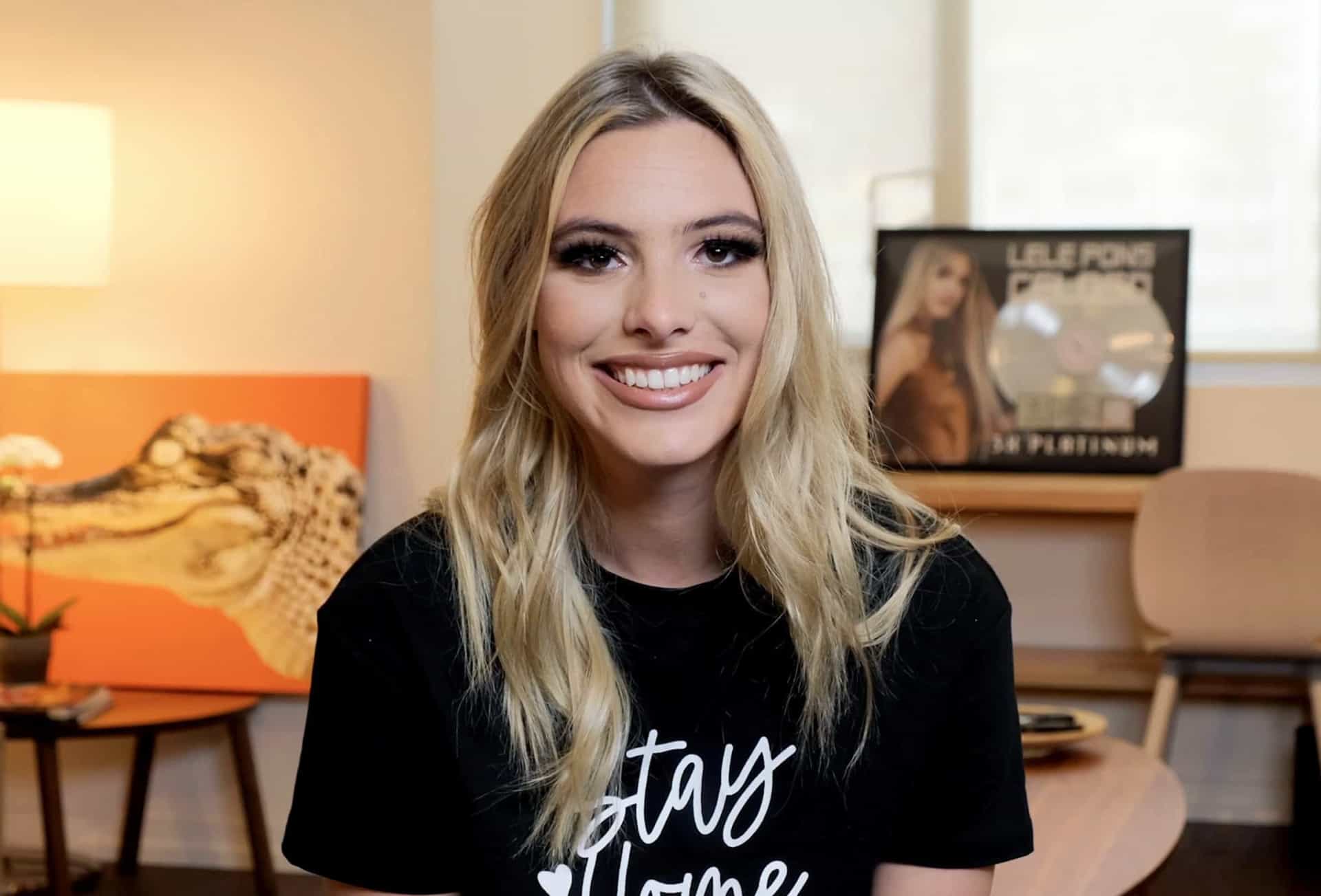 Lele Pons. p Die venezolanisch-amerikanische Sängerin und Schauspielerin Le...