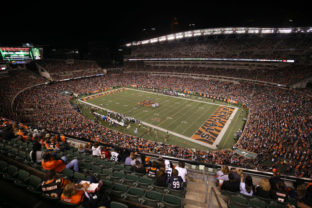 <p>When the Bengals are good, Paul Brown Stadium can be a fun place to watch a game. When they aren't, which seems to happen more often than not, the stands sit empty, freezing over in the cold Cincinnati winter.</p> <p>The stadium, which was opened in 2000, holds 66,000 fans and has decent views. Like Buffalo, though, it's known more for the tailgating in the parking lot than the game being played on the field.</p>