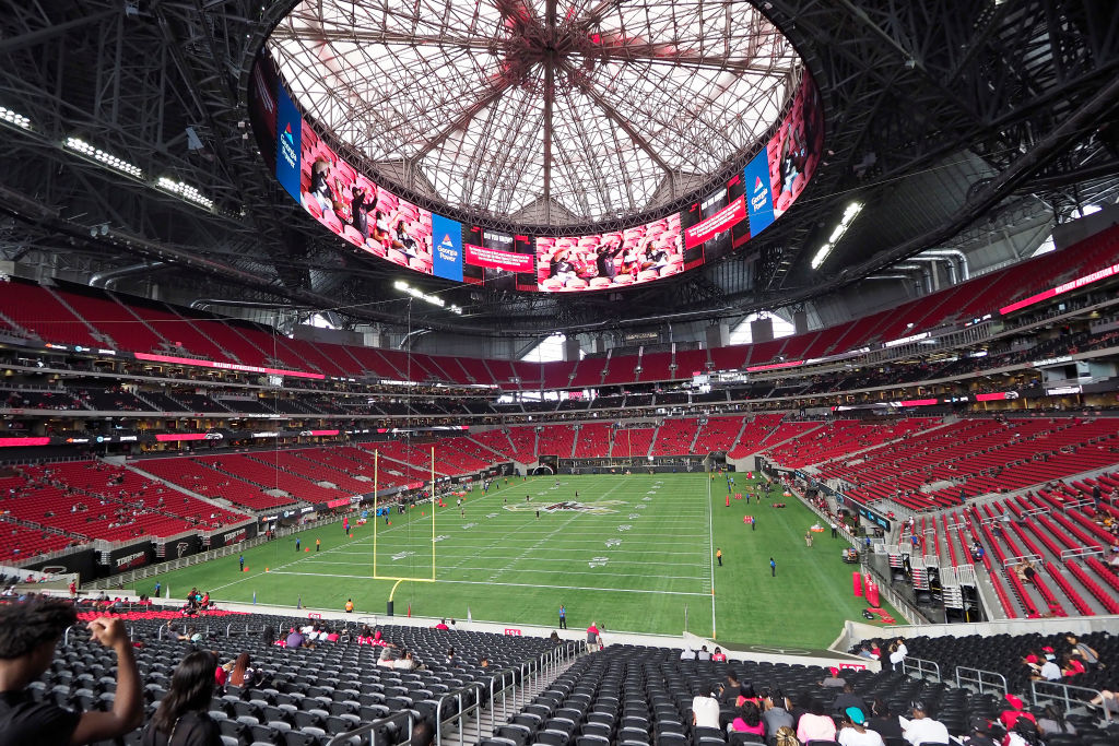 <p>Opened in 2017, Mercedes-Benz Stadium is the home of the Atlanta Falcons, and one of the most exciting stadiums ever built. On top of being an architectural beauty, the 71,000 seat stadium as innovative as it gets regarding the fan experience.</p> <p>Before opening up, Falcons' owner Arthur Blank proclaimed that hot dogs would cost two dollars, and beer would cost four. Since then he's stuck to his word, and even dropped the prices of hots in 2019 to $1.50!</p>