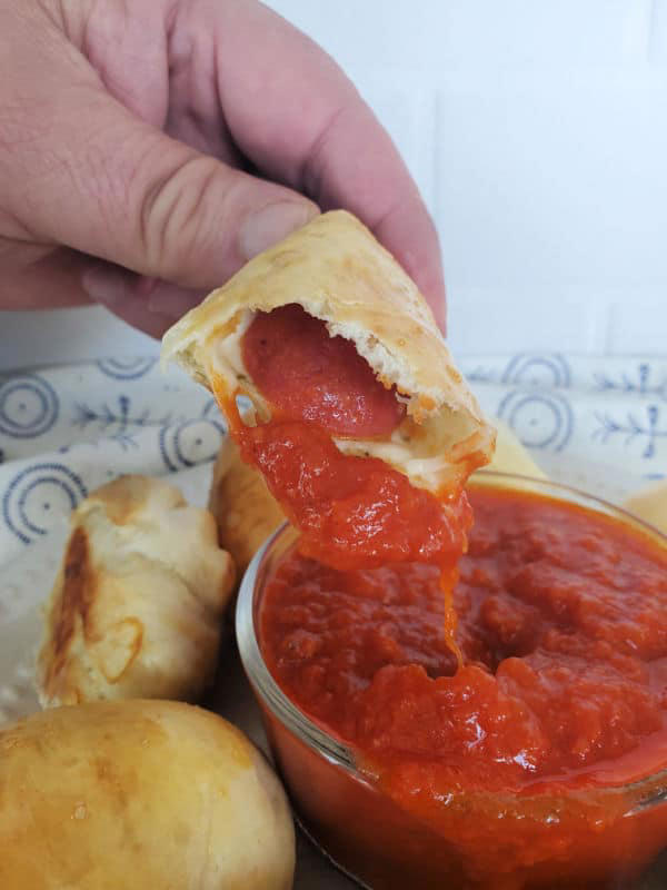 Homemade Pepperoni Rolls