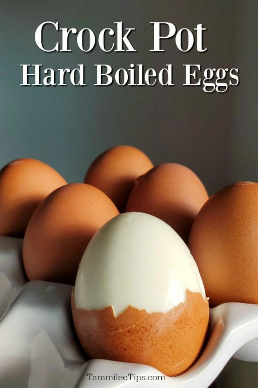 Crock Pot Hard Boiled Eggs