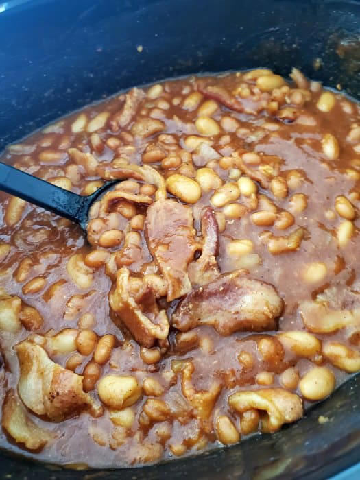 Crockpot Bourbon Baked Beans Recipe