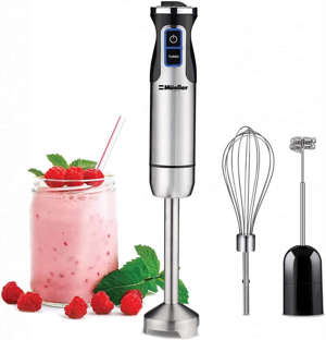 The immersion blender is one of my favorite small kitchen appliances