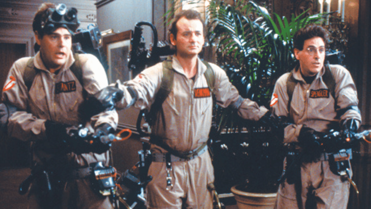 <p>Dan Aykroyd's fascination with ghosts inspired <em>Ghostbusters</em>. The movie is about three eccentric parapsychologists who start a business devoted to catching spooks in New York City – just before a spiritual event triggers an apocalypse. Its phenomenal cast includes Aykroyd, Bill Murray, the late Harold Ramis, Sigourney Weaver, and Rick Moranis.</p> <p>Arguably the best movie of its kind, <a href="https://wealthofgeeks.com/a-grown-ups-guide-to-the-ghostbusters-franchise" rel="noopener"><em>Ghostbusters</em> is a hugely influential</a> technical triumph with incredible special effects. In addition, it's brilliantly acted and contains some of the most iconic lines in movie history. If you watch one comedy-horror in your lifetime, it has to be this one.</p>