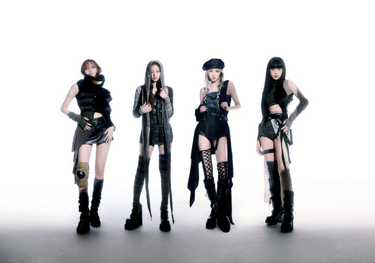 (L-R) Lisa, Jennie, Rosé and Jisoo of K-pop girl group Blackpink.