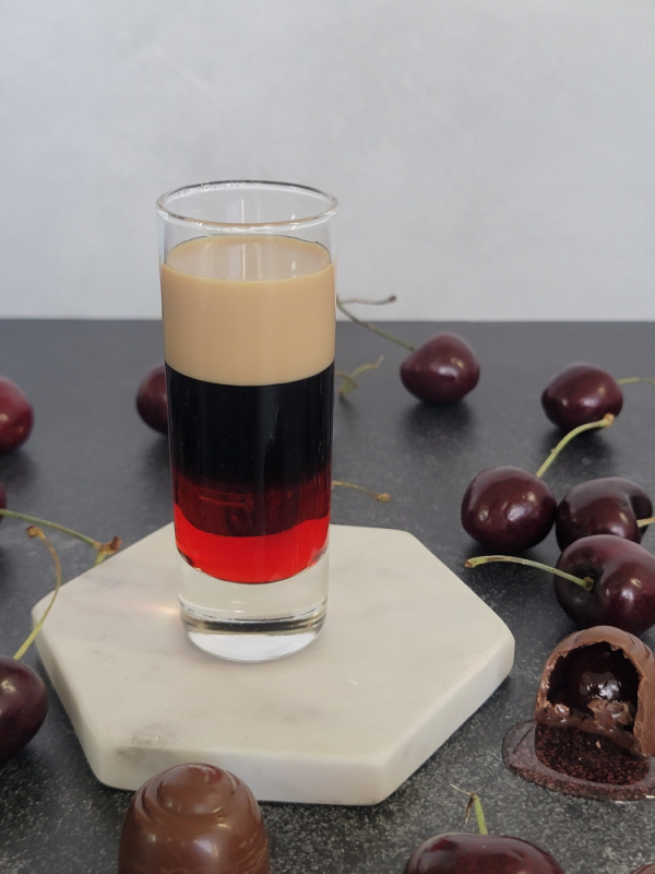 Chocolate Covered Cherry Shot