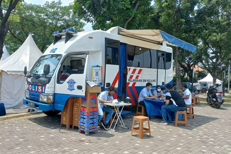 Hanya Dua Titik, Lokasi SIM Keliling Jakarta Hari Ini